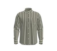 SELECTED HOMME Slhregrick-ox Shirt LS Noos Camisa, Vetiver/Rayas: Rayas, XXL Hombres