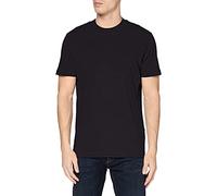 SELECTED HOMME Slhrelaxcolman200 SS O-Neck tee S Noos Camiseta, Black, L para Hombre
