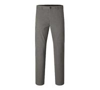 SELECTED HOMME Pantalón chino 'SLHRobert' gris oscuro, Talla 36