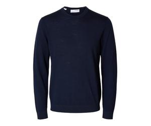 Selected Homme Slhtray LS Knit Merino Crew Neck Noos Suéter pulóver Hombre (Pack de 1)