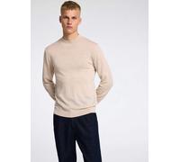Selected Homme SLHTRAY LS KNIT MERINO MOCK NECK NOOS M Beige