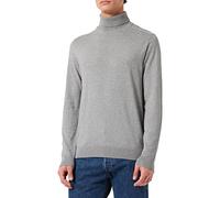 SELECTED HOMME Sudadera Slhberg con Cuello Redondo B Noos para Hombre, Medio Gris Melange, XL