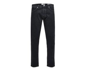 SELECTED HOMME Vaqueros para Hombre, Black Denim, 36W / 32L