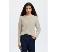 SELECTED Jersey beige moteado S beige moteado