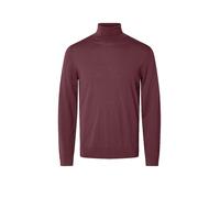 SELECTED Jersey de cuello alto SLMTRAY rojo oscuro | XL