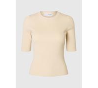 SELECTED Jersey 'Mala' crema L crema