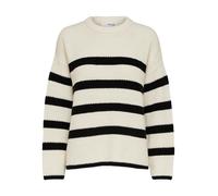 SELECTED Jersey 'SLFBloomie' negro / blanco L negro / blanco