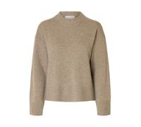 SELECTED Jersey 'SLFCille' beige oscuro XL beige oscuro