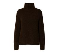 SELECTED Jersey 'SLFGabriella' marrón oscuro S EUR