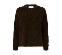 SELECTED Jersey 'SLFLULU' marrón oscuro XS marrón oscuro