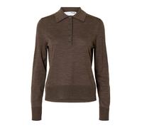 SELECTED Jersey 'SLFThea' marrón oscuro S EUR