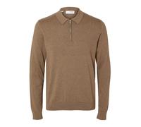 SELECTED Jersey 'SLHBerg' marrón moteado M marrón moteado