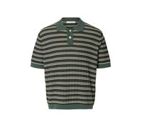 SELECTED Jersey 'SLHDane' crema / verde / rojo oscuro / negro S crema / verde / rojo oscuro / negro