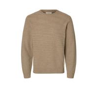 SELECTED Jersey 'SLHRoss' beige oscuro XXL beige oscuro