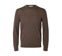 SELECTED Pullover SLHTRAY marrón | M