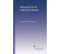 Selected list of industrial books