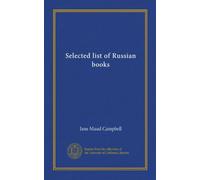Selected list of Russian books