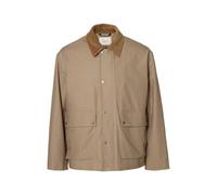 SELECTED MEN Slhkyle Cotton Jkt Noos, Teca Weathered, M Hombres