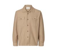 SELECTED MEN Slholiver Sweat Overshirt Noos, Savannah Tan, XL para Hombre