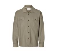 SELECTED MEN Slholiver Sweat Overshirt Noos, Vetiver, XXL para Hombre