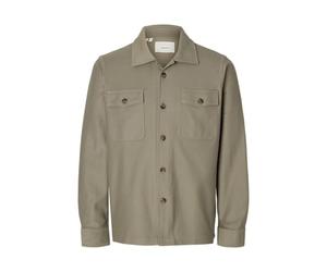 SELECTED MEN Slholiver Sweat Overshirt Noos, Vetiver, XXL para Hombre