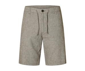 SELECTED MEN Slhregular-Brody Linen BLD Noos - Pantalones Cortos, Delicioso, XXL
