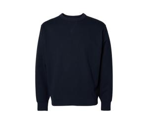 SELECTED MEN Slhrelaxluke LS Sweat Crew Neck, Azul Oscuro (Dark Sapphire), L