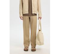 SELECTED Pantalón '196 Straight' capuchino 33 capuchino