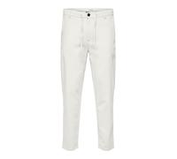 SELETED HOMME Slh172-slimtape Brody Linen Pant Noos Pantalones Chinos, Cloud Dancer, M para Hombre