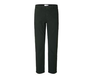 SELECTED Pantalón chino 'SLH175-MILES' verde oscuro 36x32 verde oscuro
