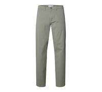 SELECTED Pantalón chino 'SLHNew Miles' gris humo 32x34 gris humo