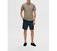 Selected Pantalón de hombre corto chino. Azul marino S