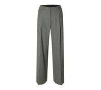 SELECTED Pantalón de pinzas 'SLFRITA LANO' gris 34x30 gris