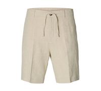 SELECTED Pantalón de pinzas 'SLHLEROY' arena 48-50 arena