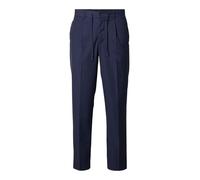 SELECTED HOMME Slh190-reg Tapered Leroy Pleat Pant Noos Pantalón, Sky Captain, XXL Hombres