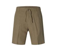 SELECTED Pantalón de pinzas 'SLHLEROY' oliva 46 oliva