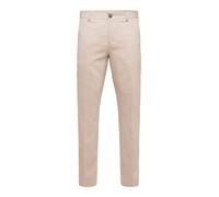 SELECTED Pantalón de pinzas 'SNHNeil' beige moteado 42 beige moteado