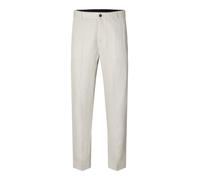 SELECTED Pantalón de pinzas 'Will' arena 54 arena