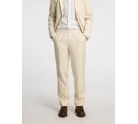 SELECTED Pantalón plisado beige 52-54 beige