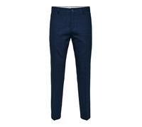 SELECTED Pantalón plisado 'Oasis' navy 42 navy