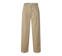 SELECTED Pantalón plisado 'SLFBARREL MILLE' greige 42x32 greige