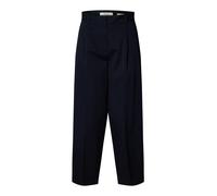 SELECTED Pantalón plisado 'SLFBARREL MILLE' marino 34x32 marino