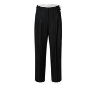 SELECTED Pantalón plisado 'SLFMalia Manteco' gris claro / negro 36 gris claro / negro