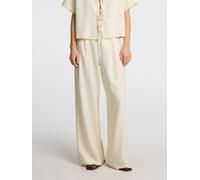 SELECTED Pantalón plisado 'SLFNatuk' gris 42 gris