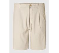 SELECTED Pantalón plisado 'SLHLeroy' arena 48-50 arena