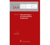 Selected Papers On International Arbitration (ebook)