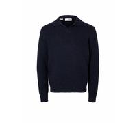 SELECTED Polo-Pullover SLHRAI azul | M