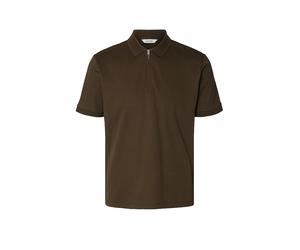 SELECTED Polo SLMFAVE marrón | L