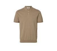 SELECTED Poloshirt SLHBERG beige | XL