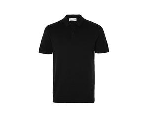 SELECTED Poloshirt SLHBERG negro | L